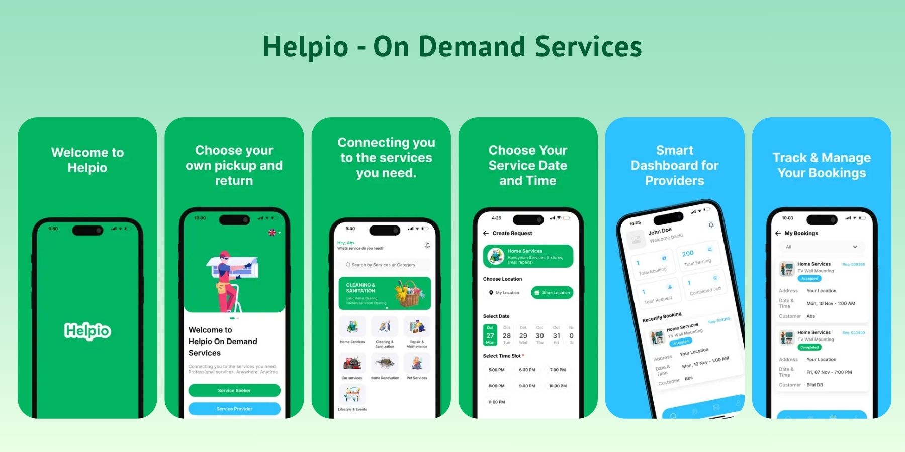 Helpio - On Demand Services