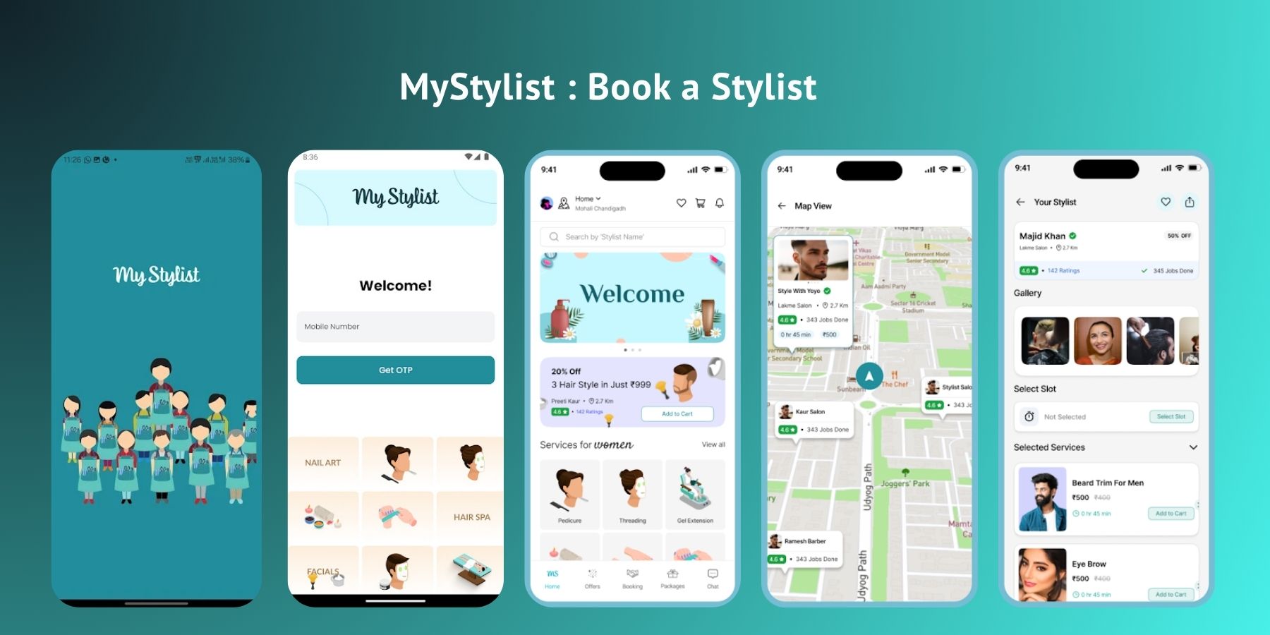 MyStylist : Book a Stylist